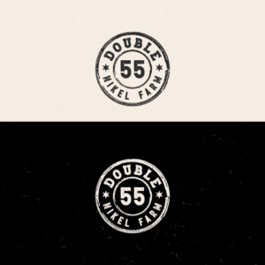 Double Nickel Farm 55 | Logo-Design von Amethystica