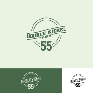 Double Nickel Farm 55 | Design de Logo par Grapi