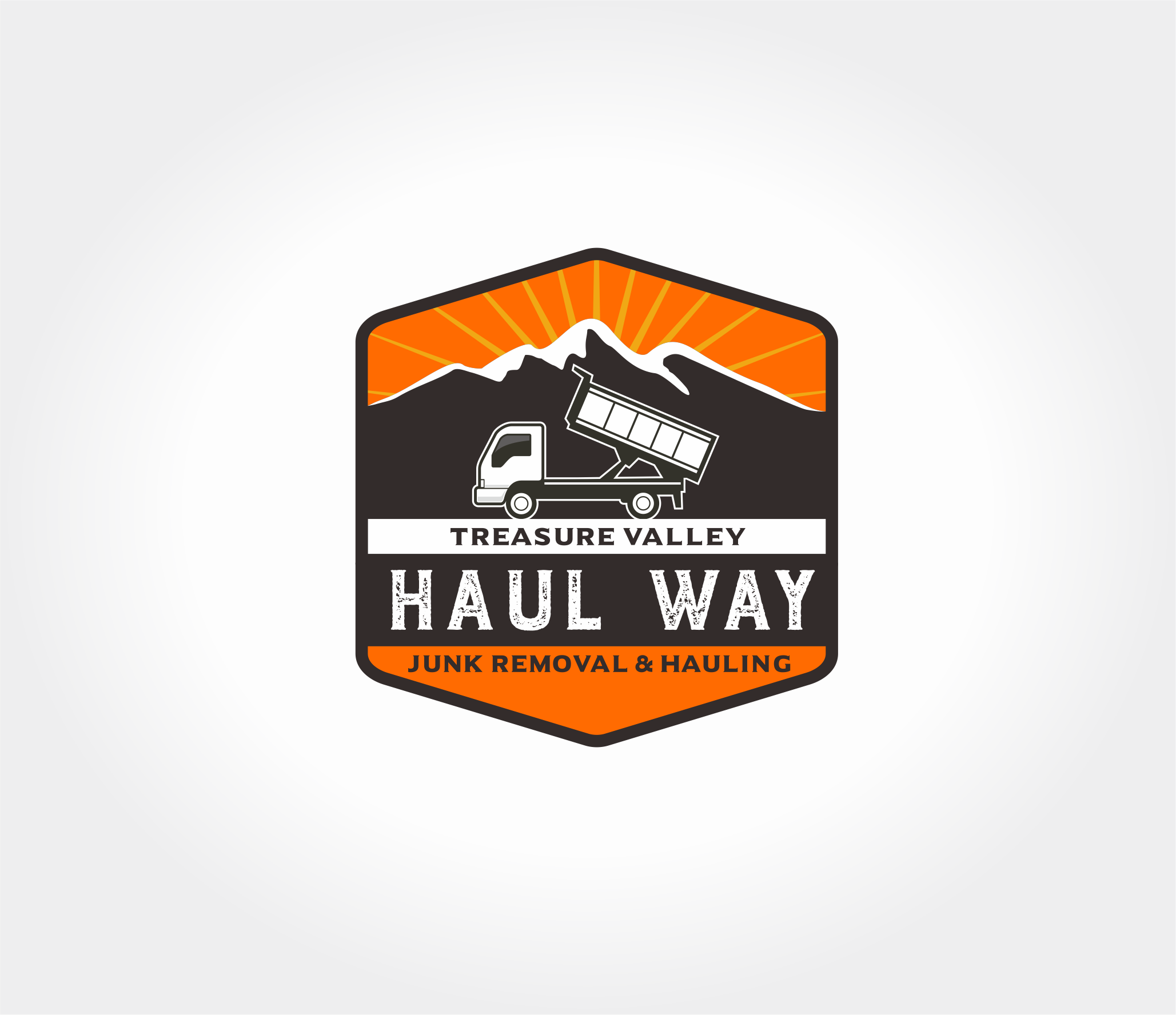 Logo Design by mazyo2x for Treasure Valley HAUL AWAY | Design #25858560