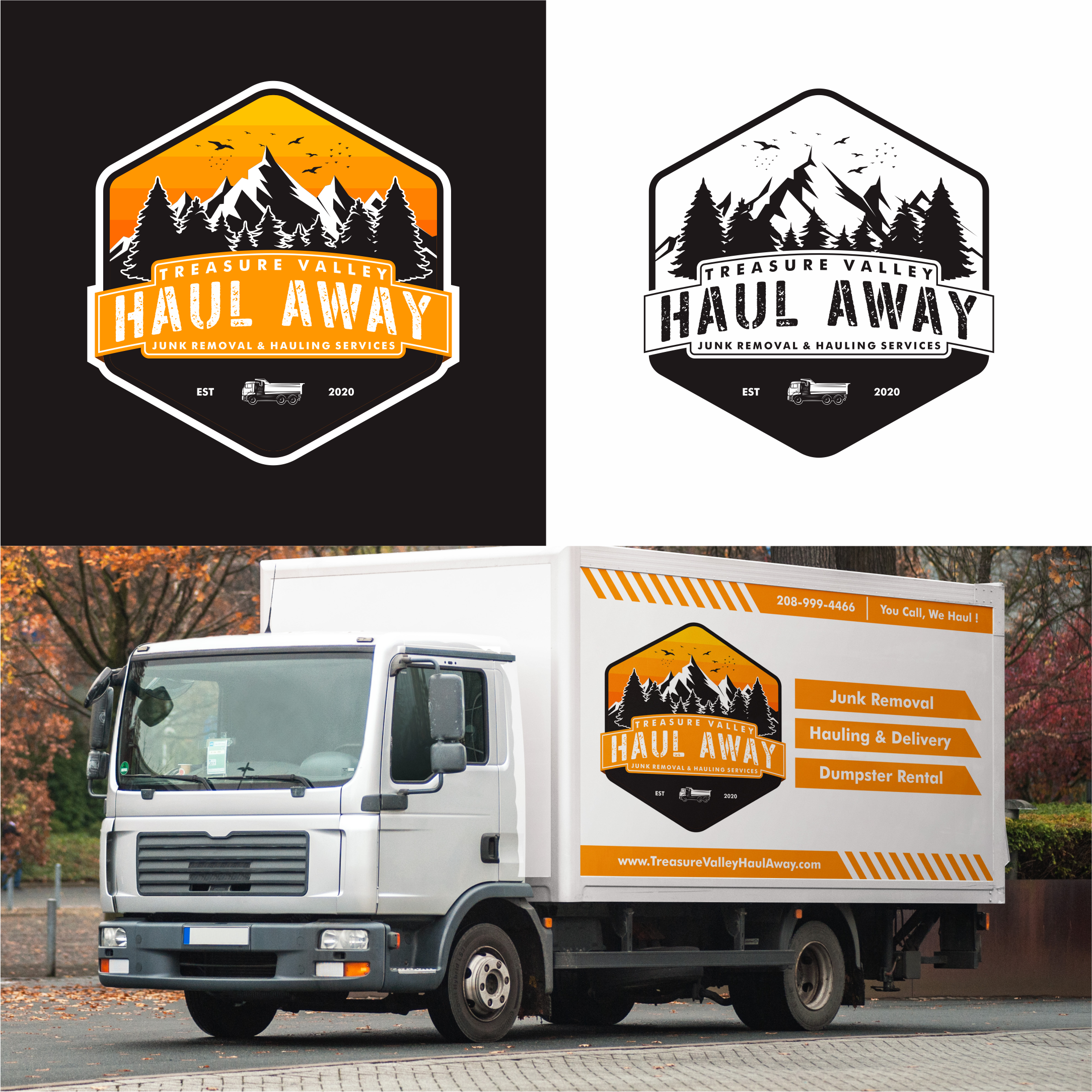 Design de Logo par Nembelas Studio pour Treasure Valley HAUL AWAY | Design #25835378