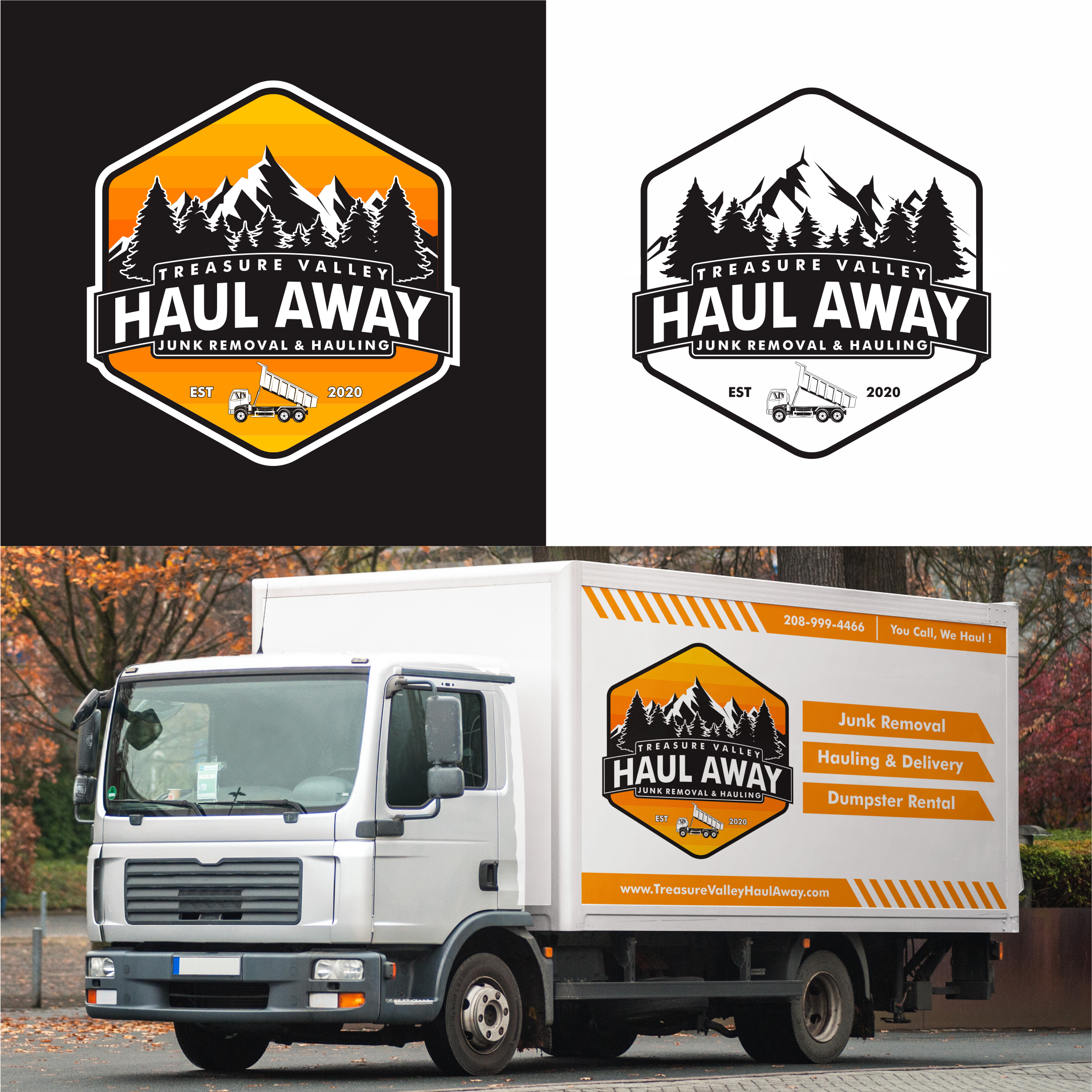 Diseño de Logo por Nembelas Studio para Treasure Valley HAUL AWAY | Diseño #25841917