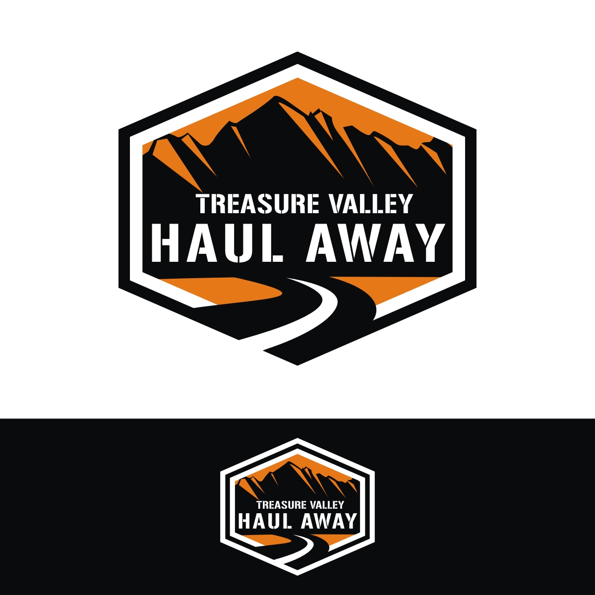 Logo Design by N83touchthesky for Treasure Valley HAUL AWAY | Design #25830803