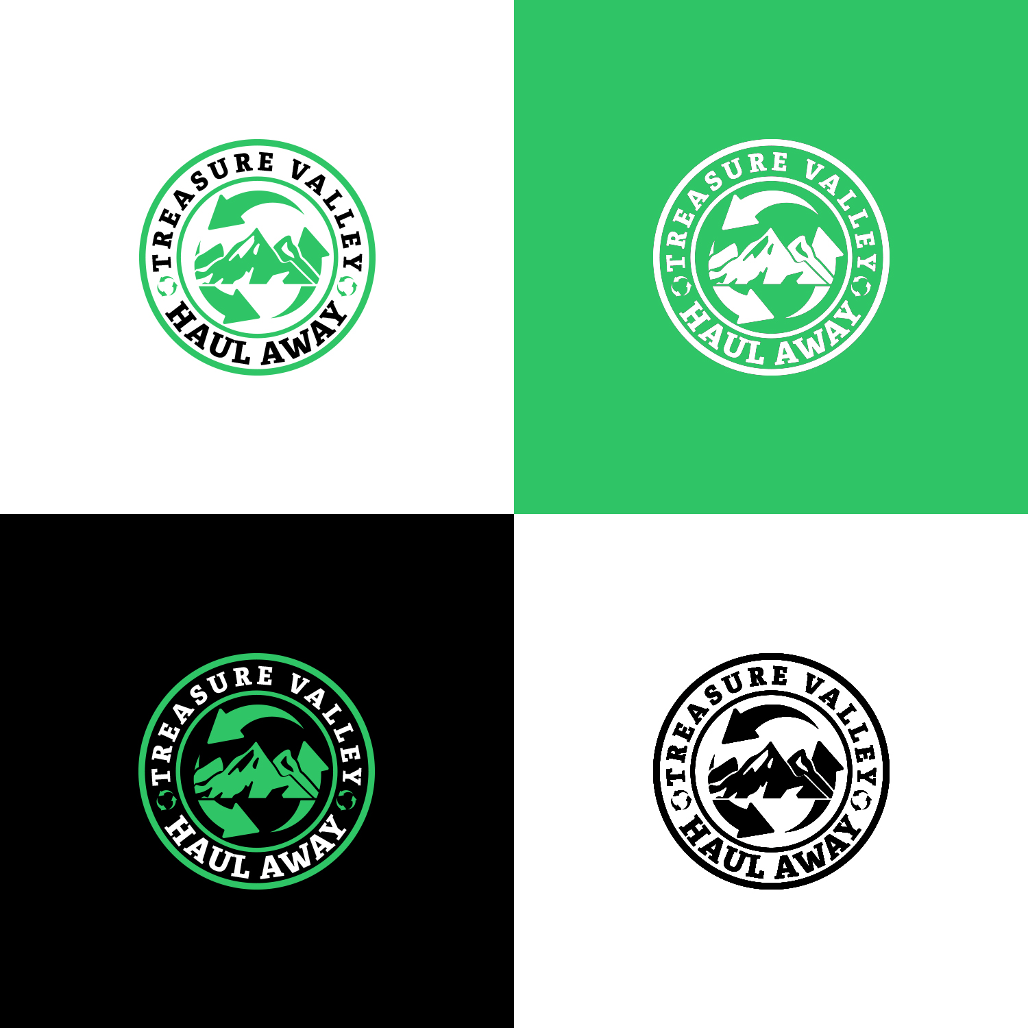 Diseño de Logo por NZ Creatives para Treasure Valley HAUL AWAY | Diseño #25839004