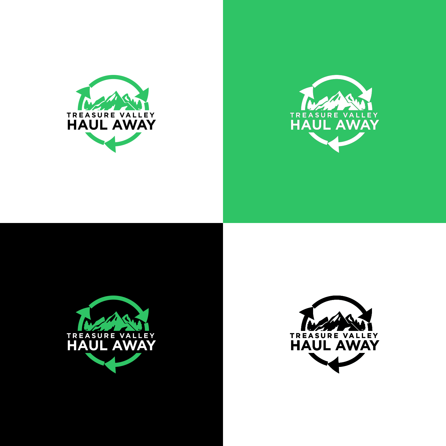 Diseño de Logo por NZ Creatives para Treasure Valley HAUL AWAY | Diseño #25839006