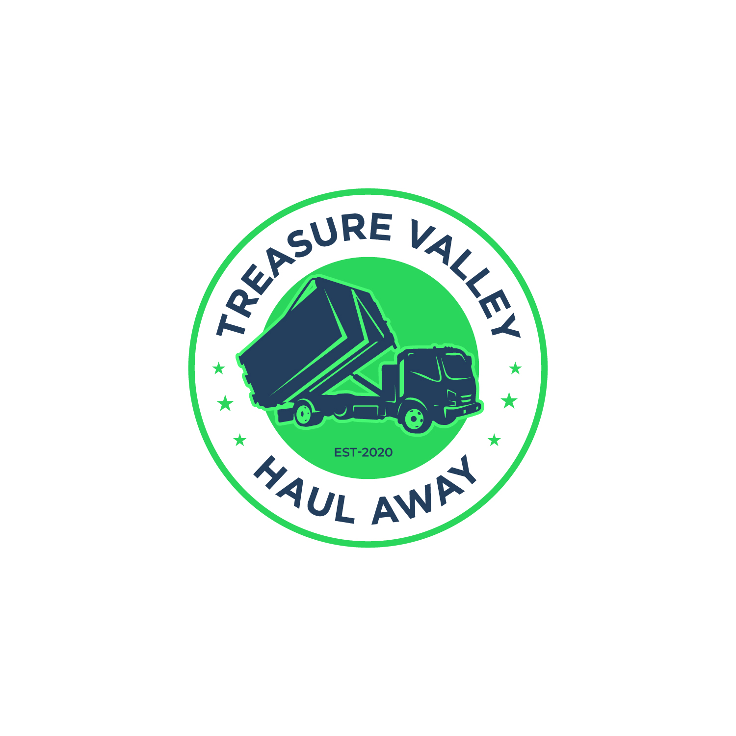 Logo Design by graphicbullet4 for Treasure Valley HAUL AWAY | Design #25846148
