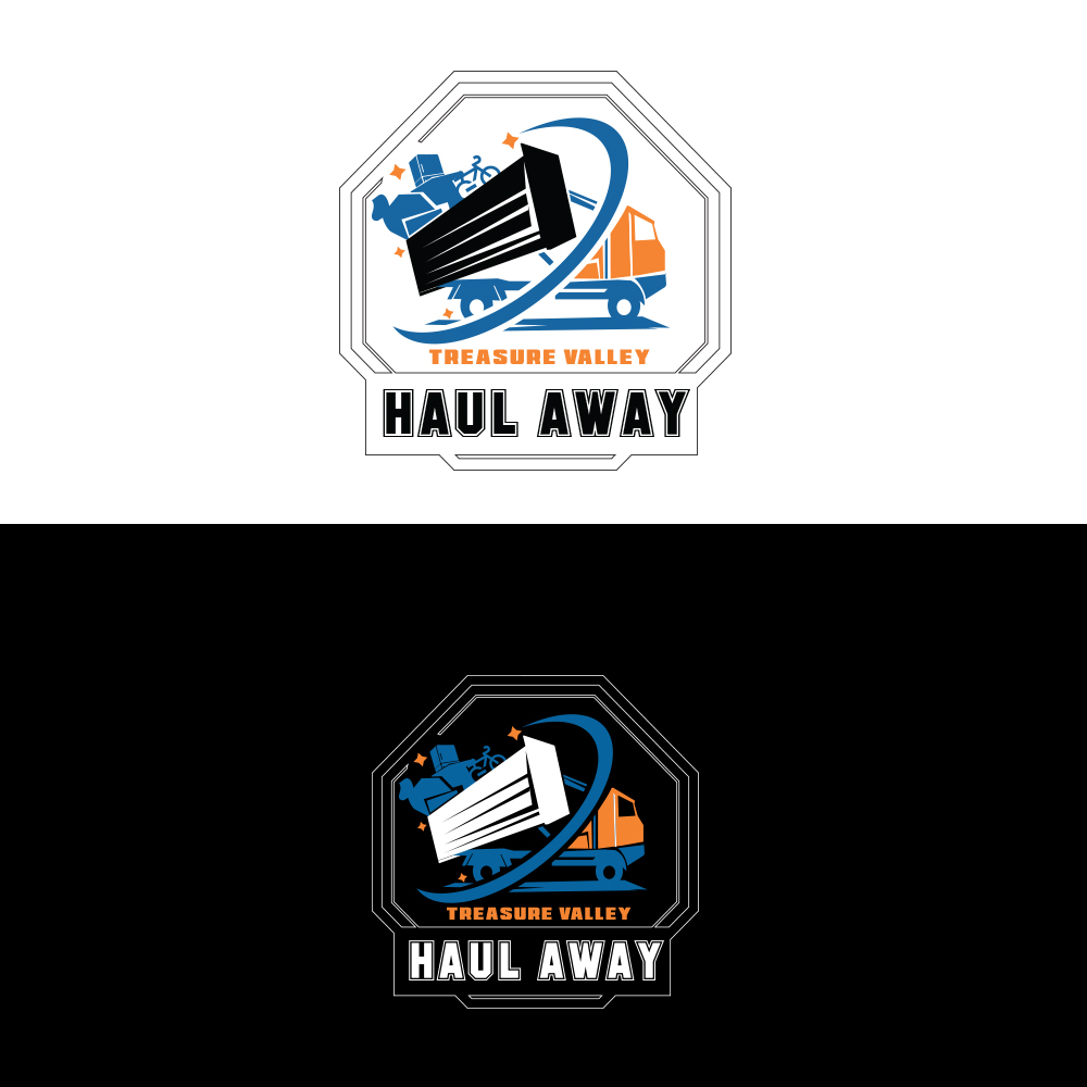Logo Design by n214008 for Treasure Valley HAUL AWAY | Design #25827472