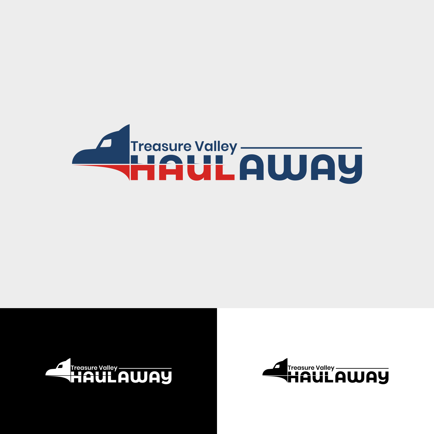Logo Design by diasfebim for Treasure Valley HAUL AWAY | Design #25826383