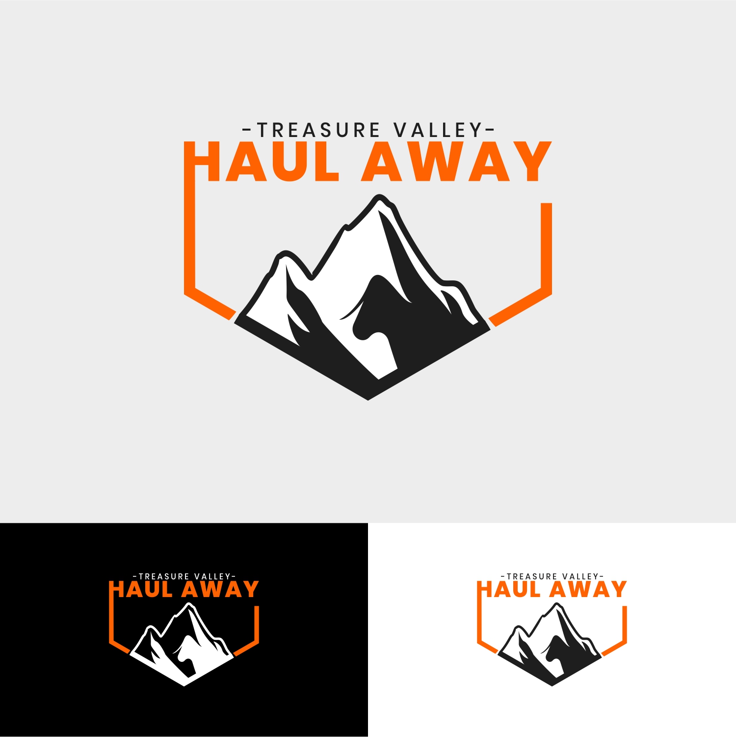 Logo Design by diasfebim for Treasure Valley HAUL AWAY | Design #25831653