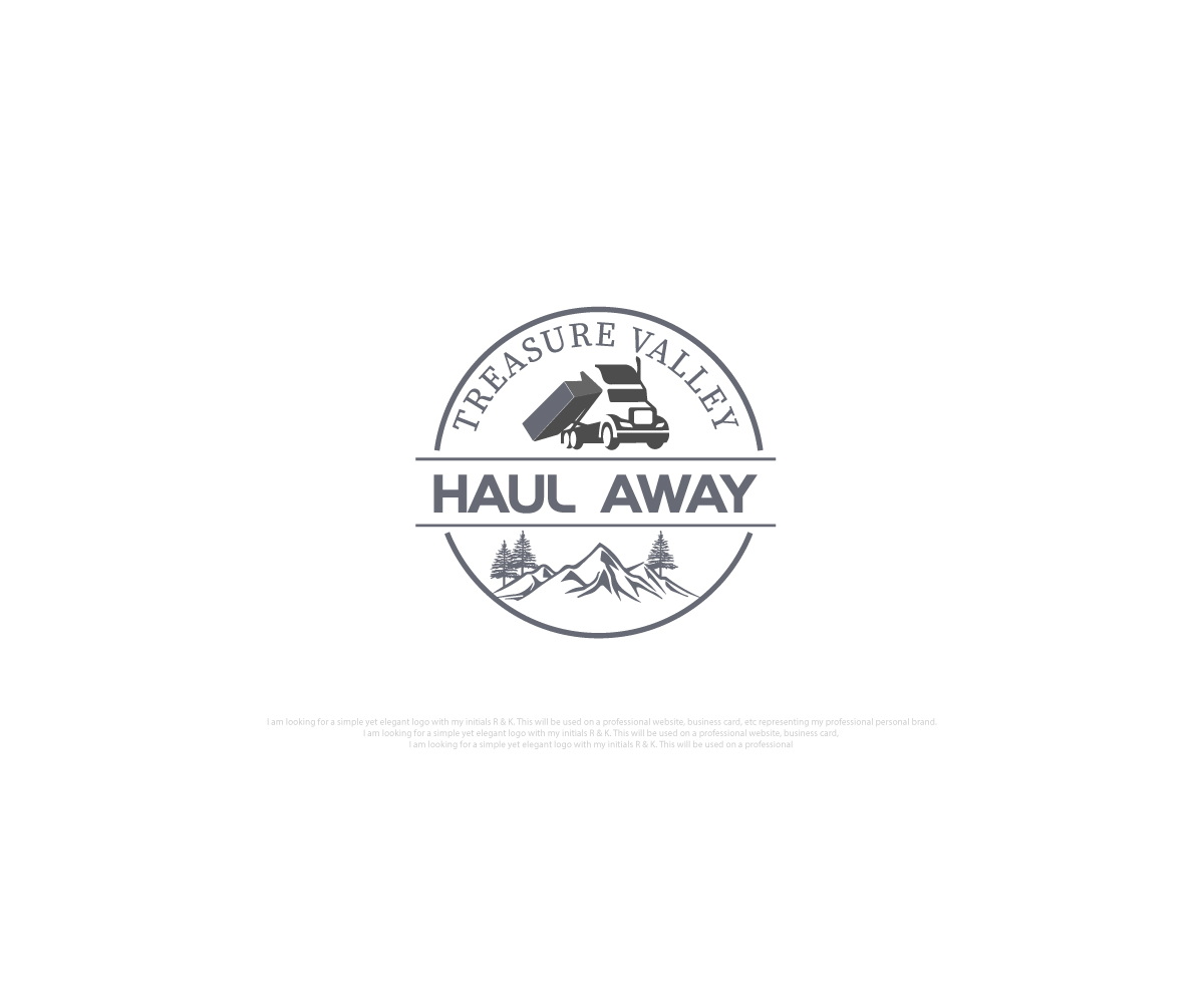 Logo Design by ikramhsakib for Treasure Valley HAUL AWAY | Design #25832110