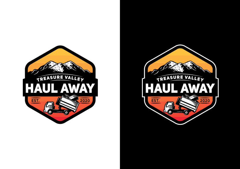 Logo Design by G.Krastinkova for Treasure Valley HAUL AWAY | Design #25845034