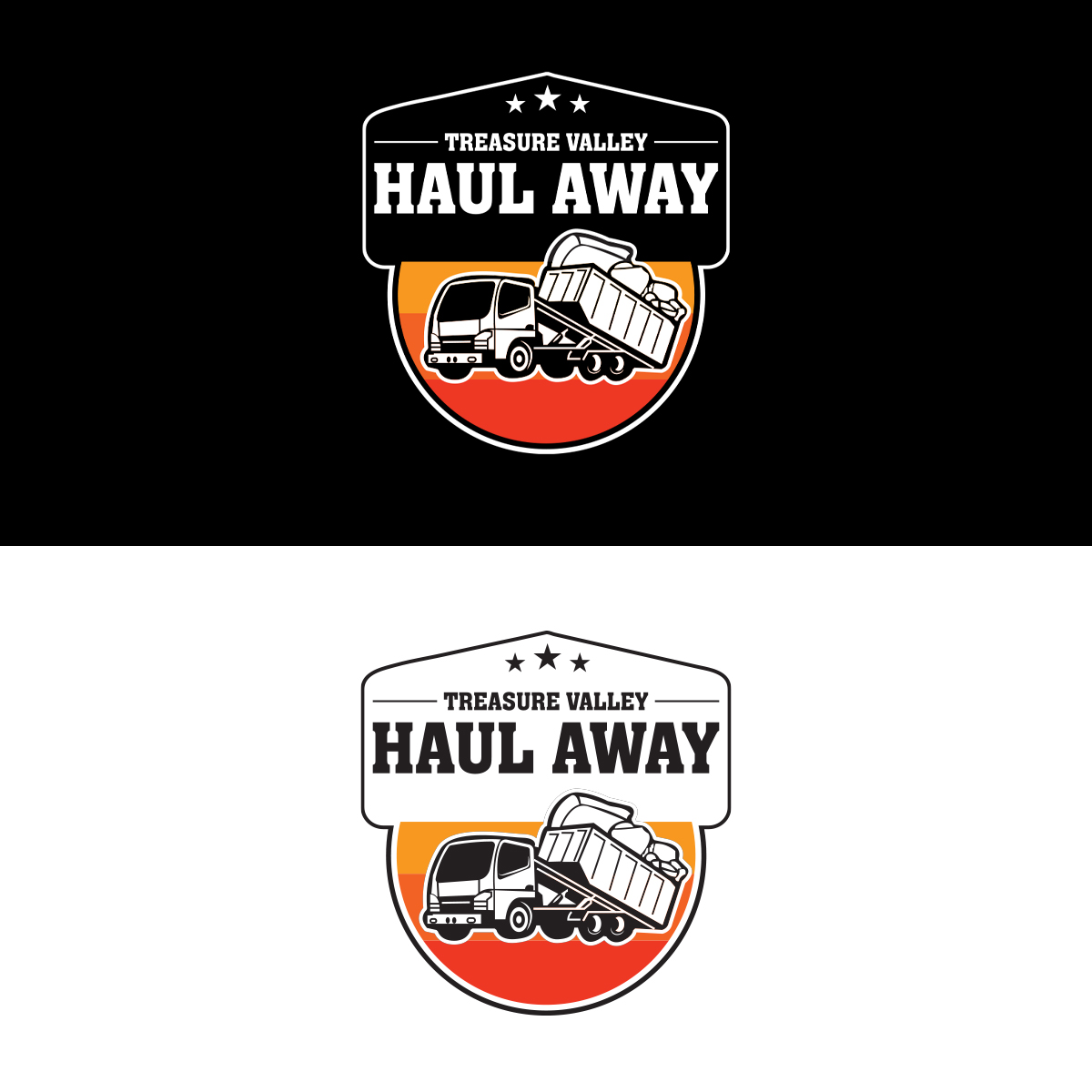 Logo-Design von MD Roknuzzaman für Treasure Valley HAUL AWAY | Design #25858661
