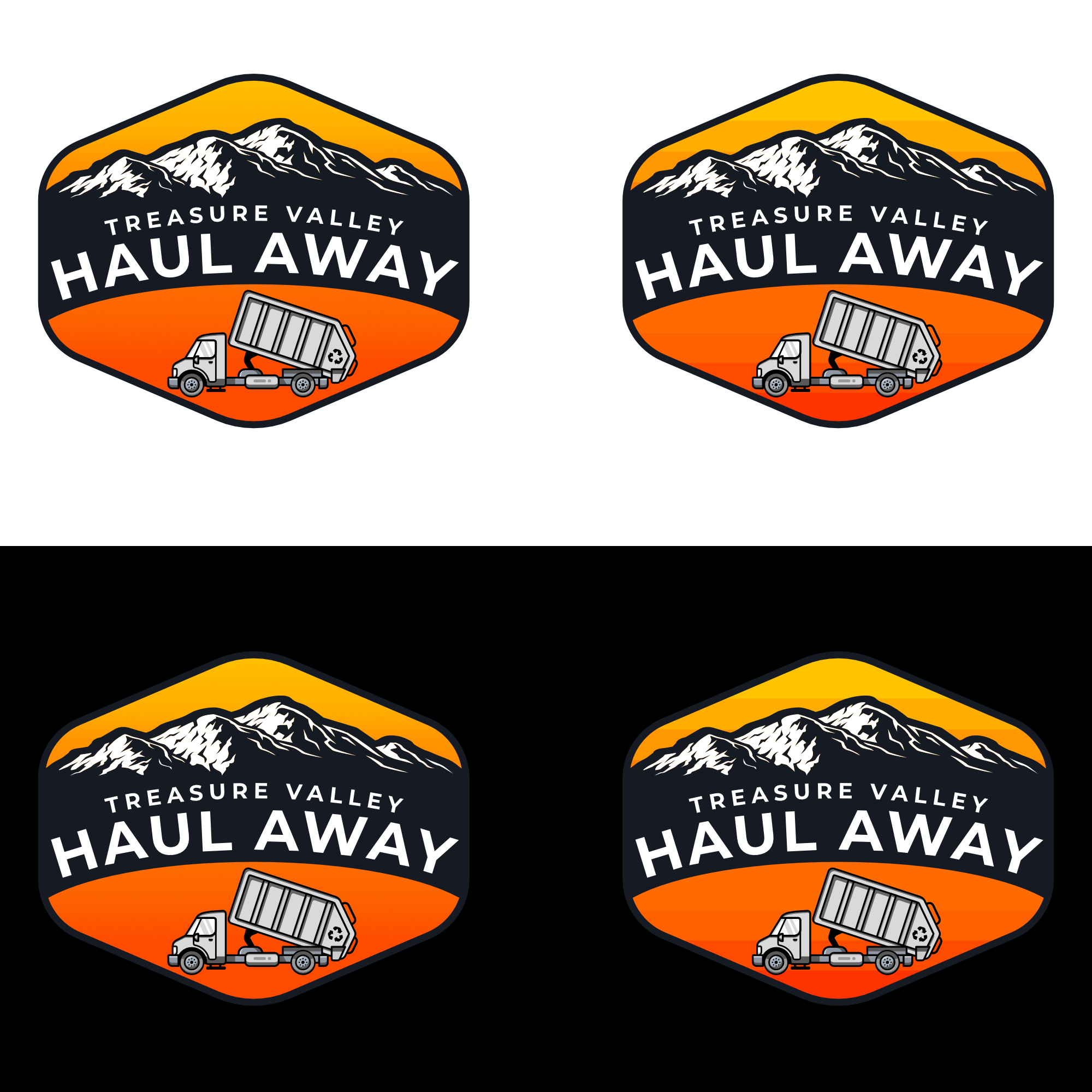 Logo Design by srki.co for Treasure Valley HAUL AWAY | Design #25845278