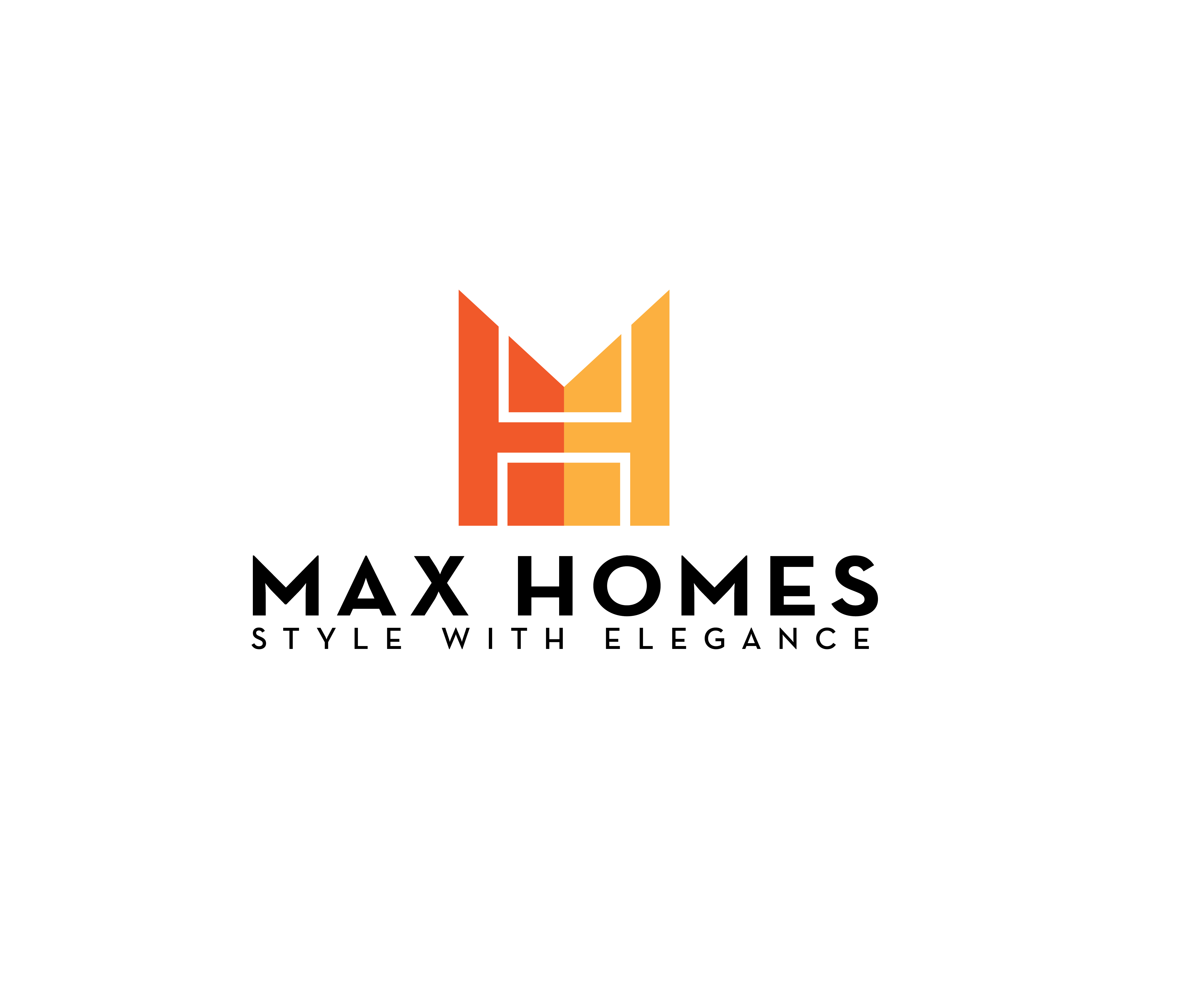 Logo Design by renderman for Max Homes | Design #25831118