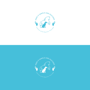 Keep it Simple and Succeed (K.I.S.S) Canine and Equine Therapy | Logo Design by Grapi