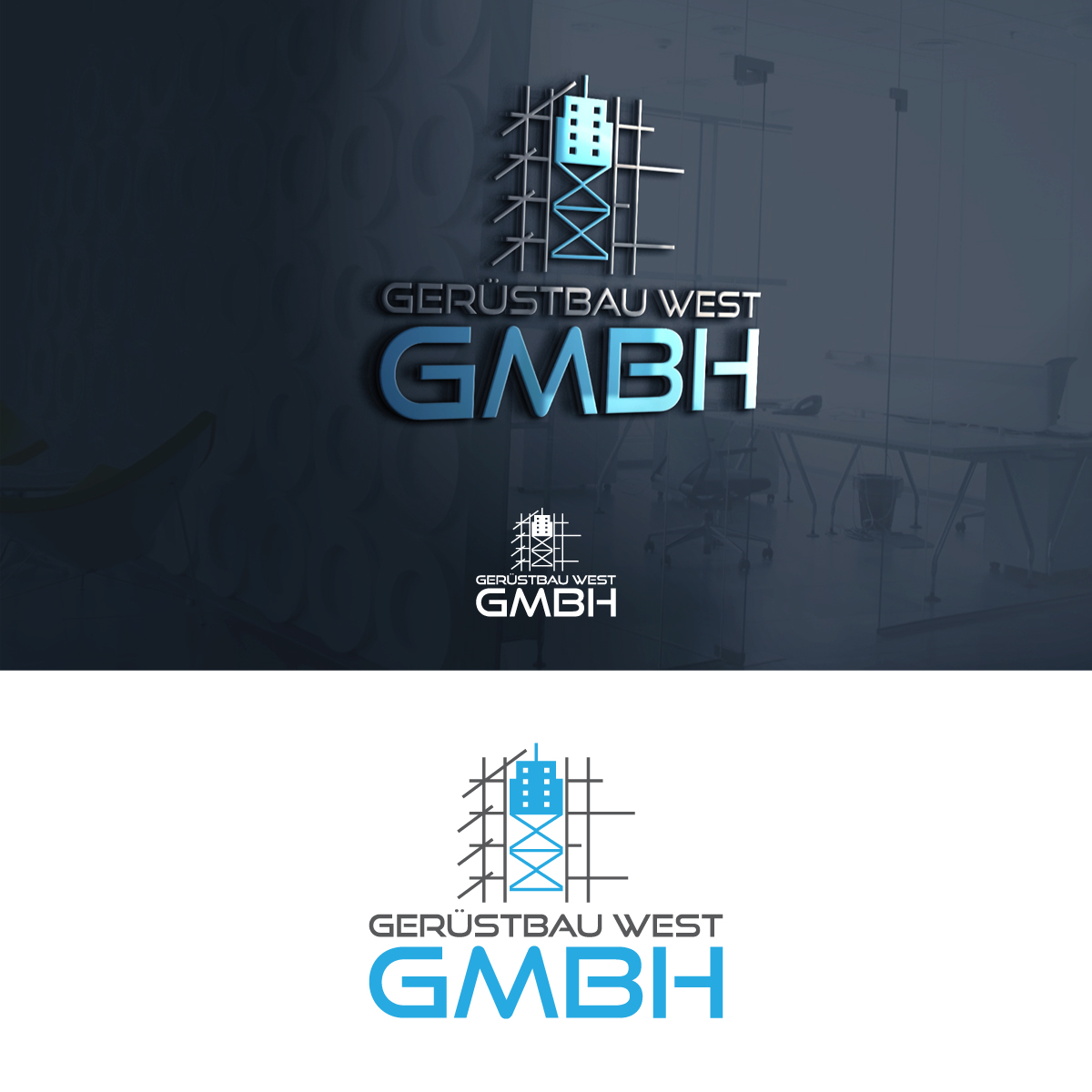 Logo Design by Graphic Bricks for Riedl Bauservice GmbH | Design #25828895