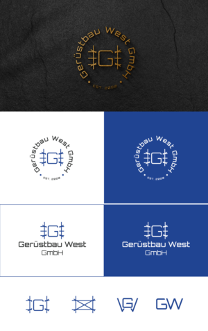 Gerüstbau West GmbH  | Logo Design by lnb...