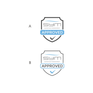 SYM APPROVED | Logo Design by ddnsycrowd