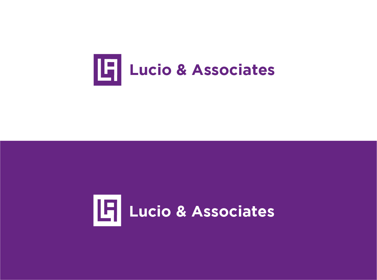 Logo Design by Birdcage for Lucio & Associates, LLC | Design #25854255