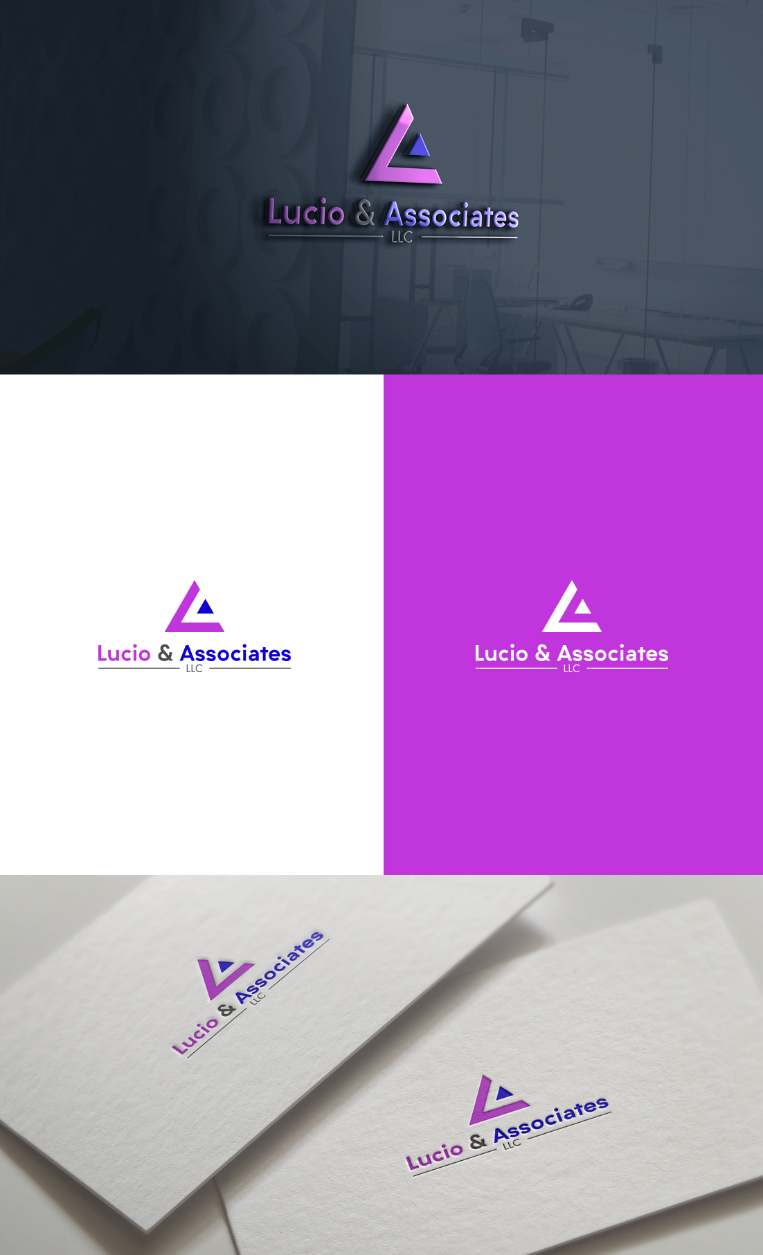Logo Design by GLDesigns for Lucio & Associates, LLC | Design #25831285