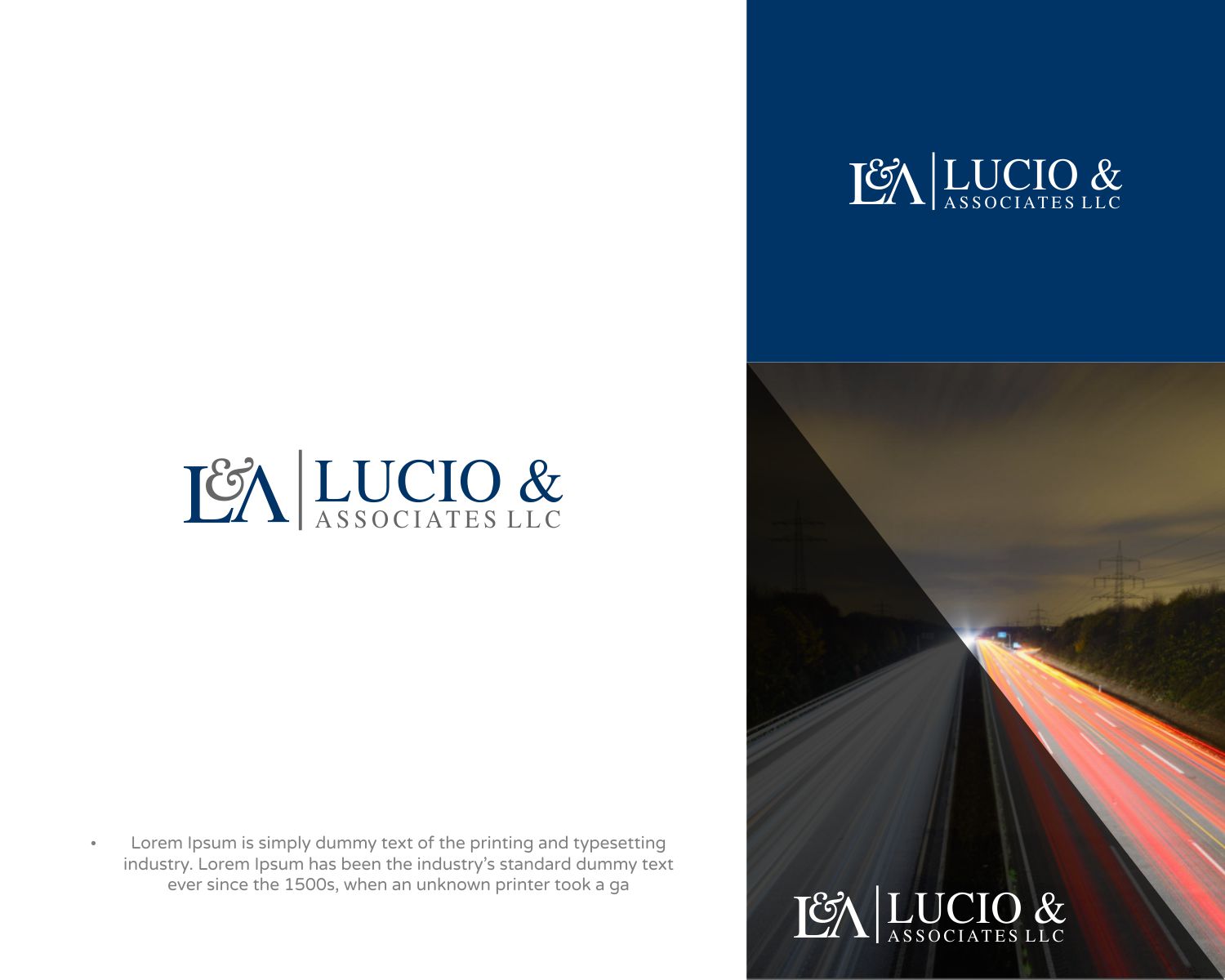 Logo Design by MX LogoArt for Lucio & Associates, LLC | Design #25838927
