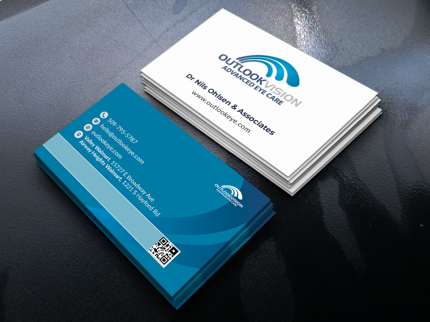 Business Card Design by Shamim_Design for Outlook Vision | Design #25830968