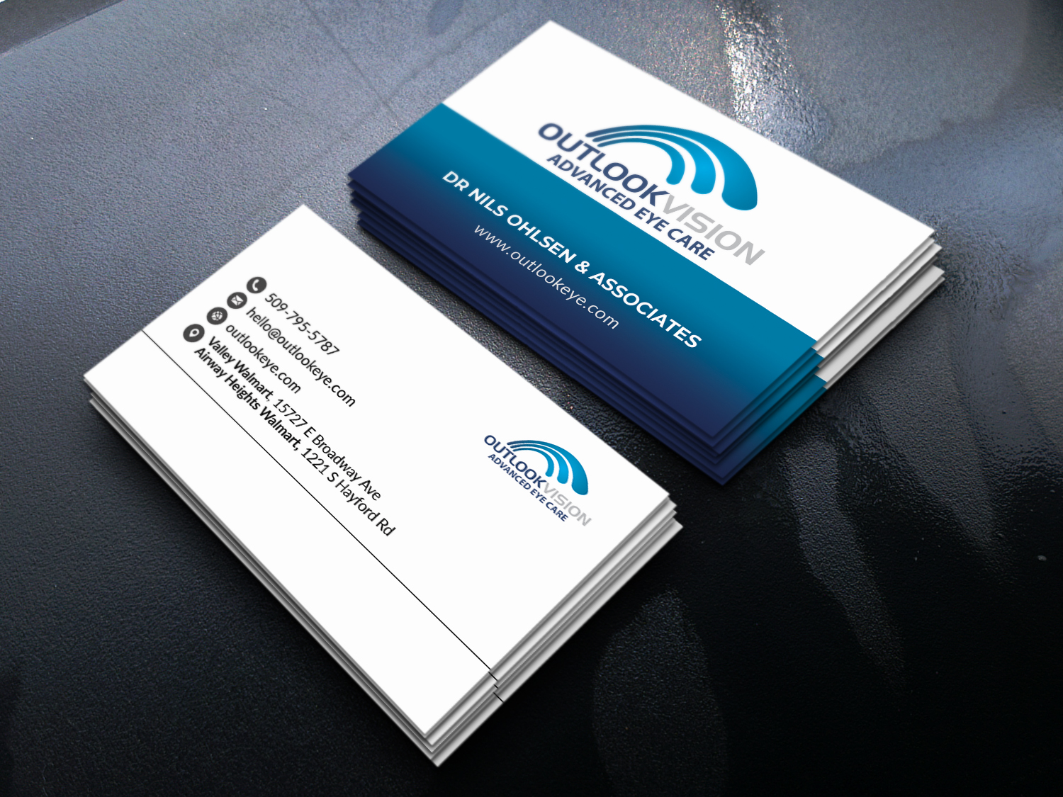 Visitenkarten-Design von Shamim_Design für Outlook Vision | Design #25831102