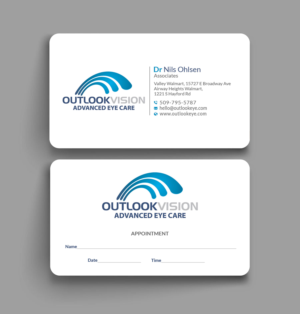 Business Card Design by MD SHORIF UDDIN for Outlook Vision | Design: #25836159