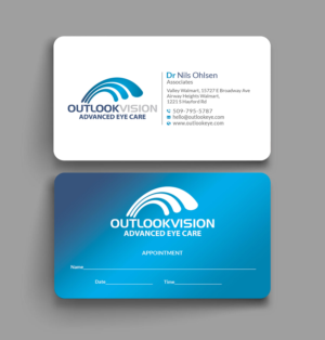 Business Card Design by MD SHORIF UDDIN for Outlook Vision | Design: #25836160
