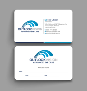 Business Card Design by MD SHORIF UDDIN for Outlook Vision | Design: #25836161