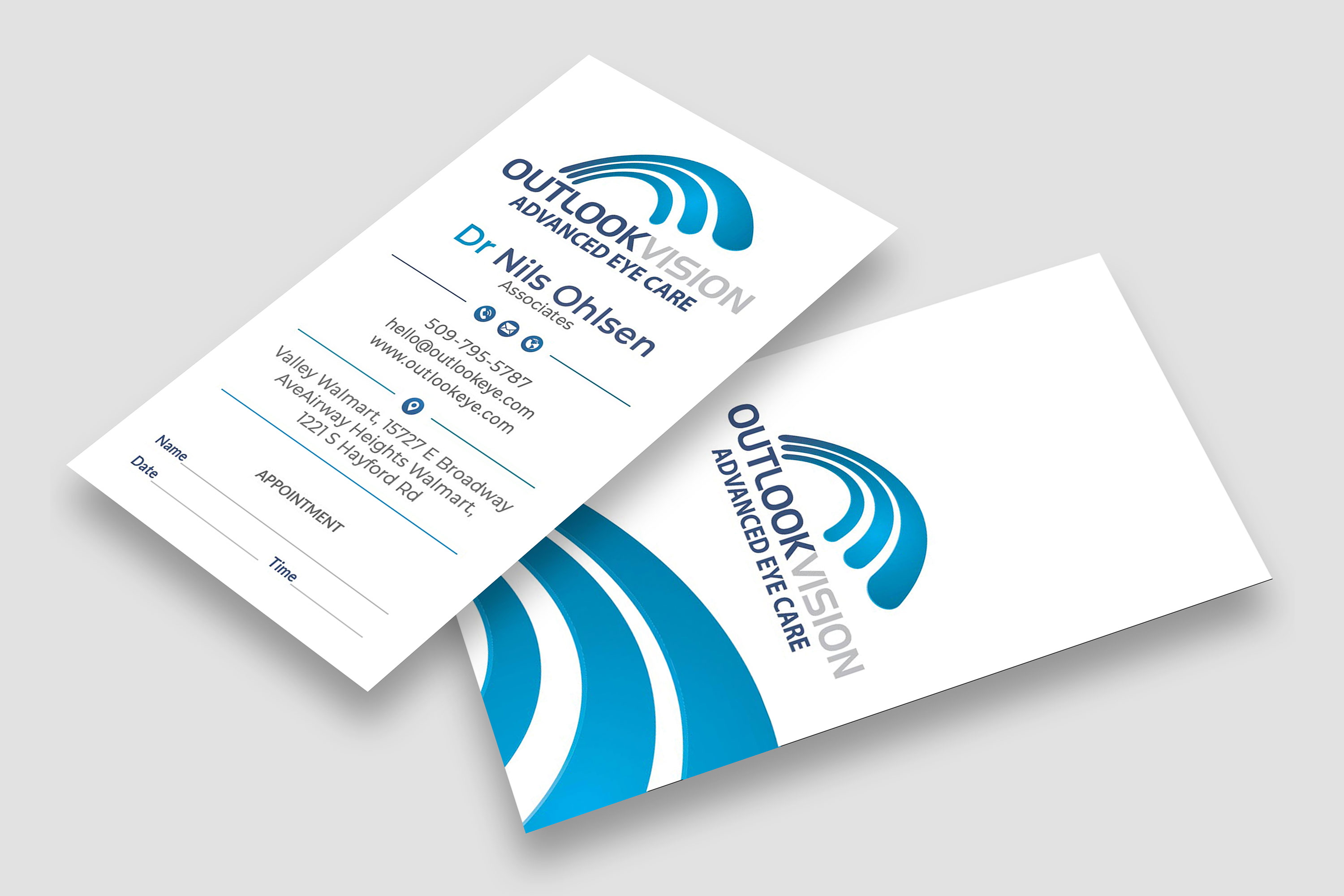 Visitenkarten-Design von MD SHORIF UDDIN für Outlook Vision | Design #25839247