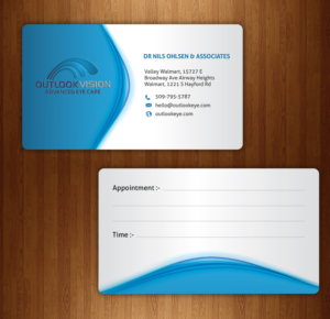 Visitenkarten-Design von nyky für Outlook Vision | Design: #25850467