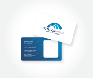 Outlook Vision seeks updated contemporary business card | Business Card Design by bluejet