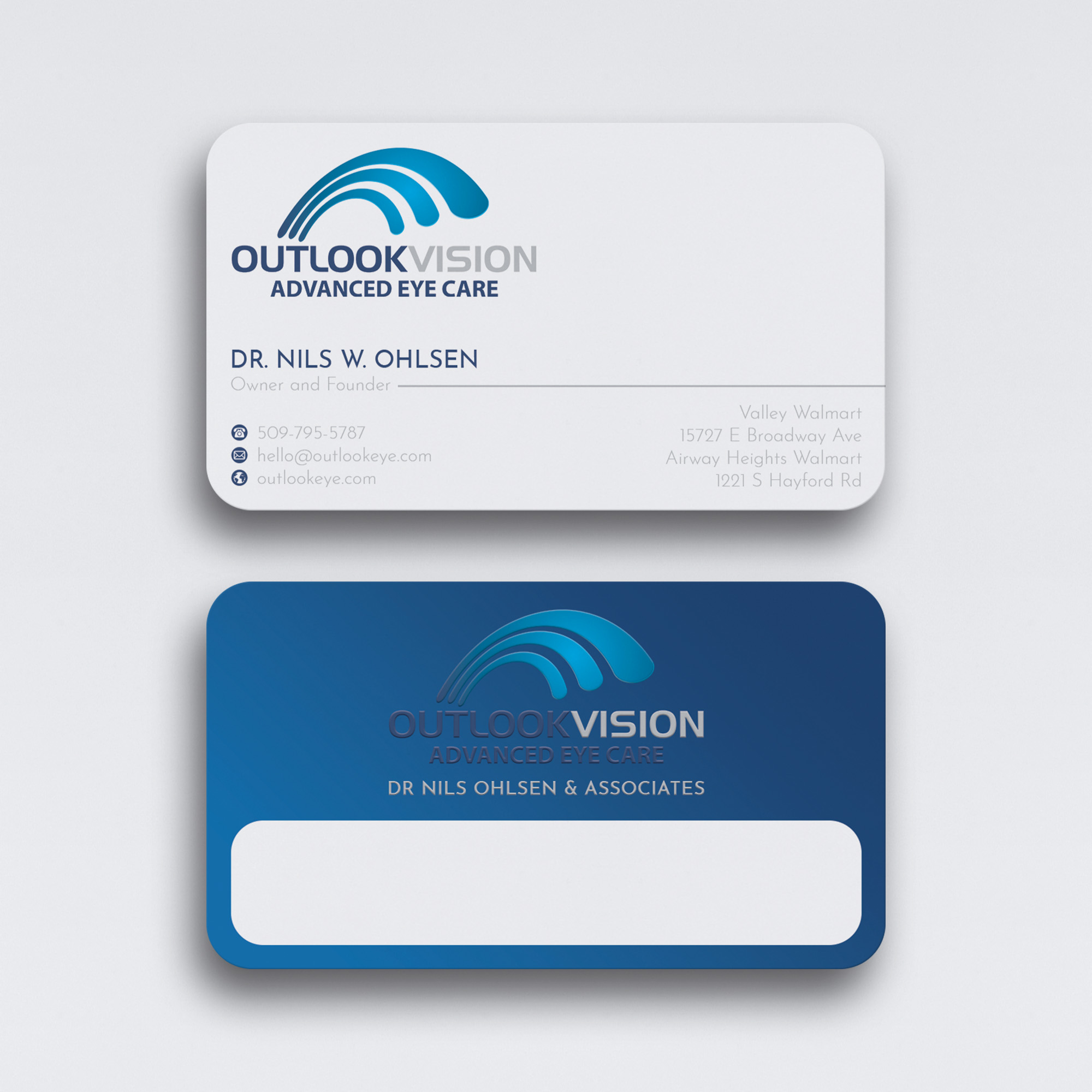 Design de Carte de Visite par WebixBD pour Outlook Vision | Design #25844903