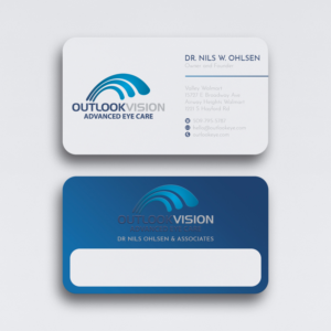 Outlook Vision seeks updated contemporary business card | Design de Carte de Visite par WebixBD