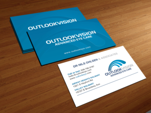 Business Card Design by Creations Box 2015 for Outlook Vision | Design: #25839943