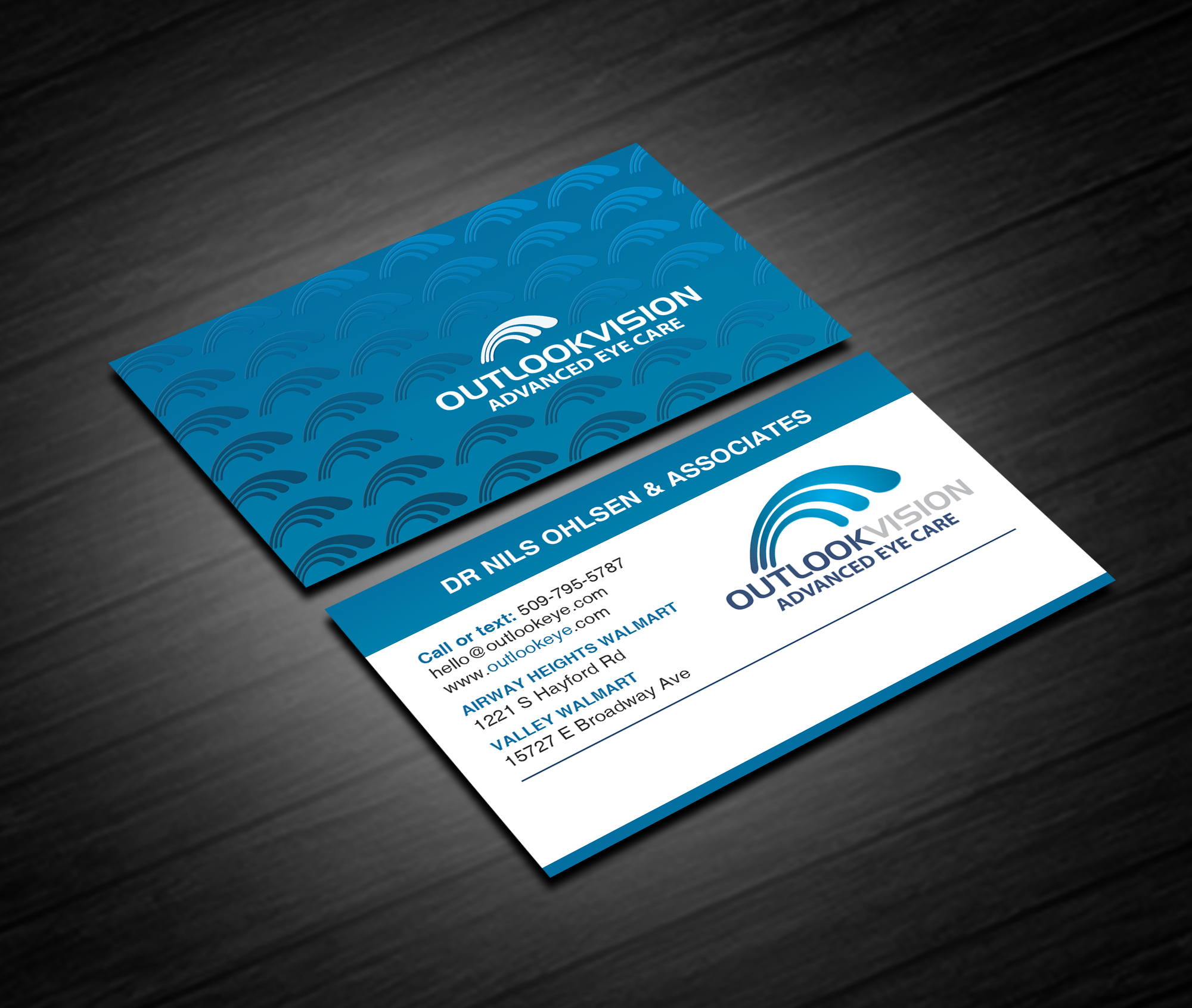 Visitenkarten-Design von Creations Box 2015 für Outlook Vision | Design #25839945