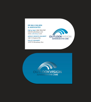 Business Card Design by Creations Box 2015 for Outlook Vision | Design: #25839989