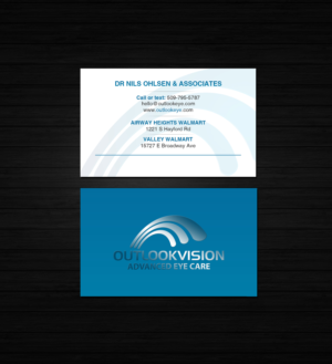 Diseño de Tarjeta de Presentación por Creations Box 2015 para Outlook Vision | Diseño: #25839992