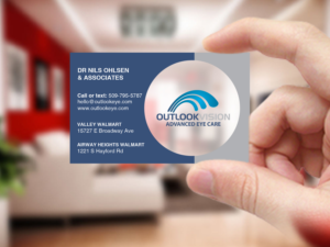 Visitenkarten-Design von Creations Box 2015 für Outlook Vision | Design: #25839994