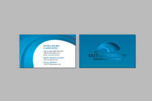 Business Card Design by Creations Box 2015 for Outlook Vision | Design: #25842869