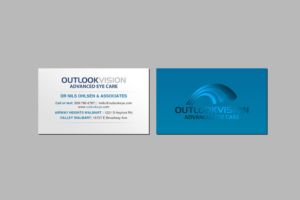 Business Card Design by Creations Box 2015 for Outlook Vision | Design: #25842870