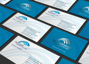 Business Card Design by Creations Box 2015 for Outlook Vision | Design: #25842871