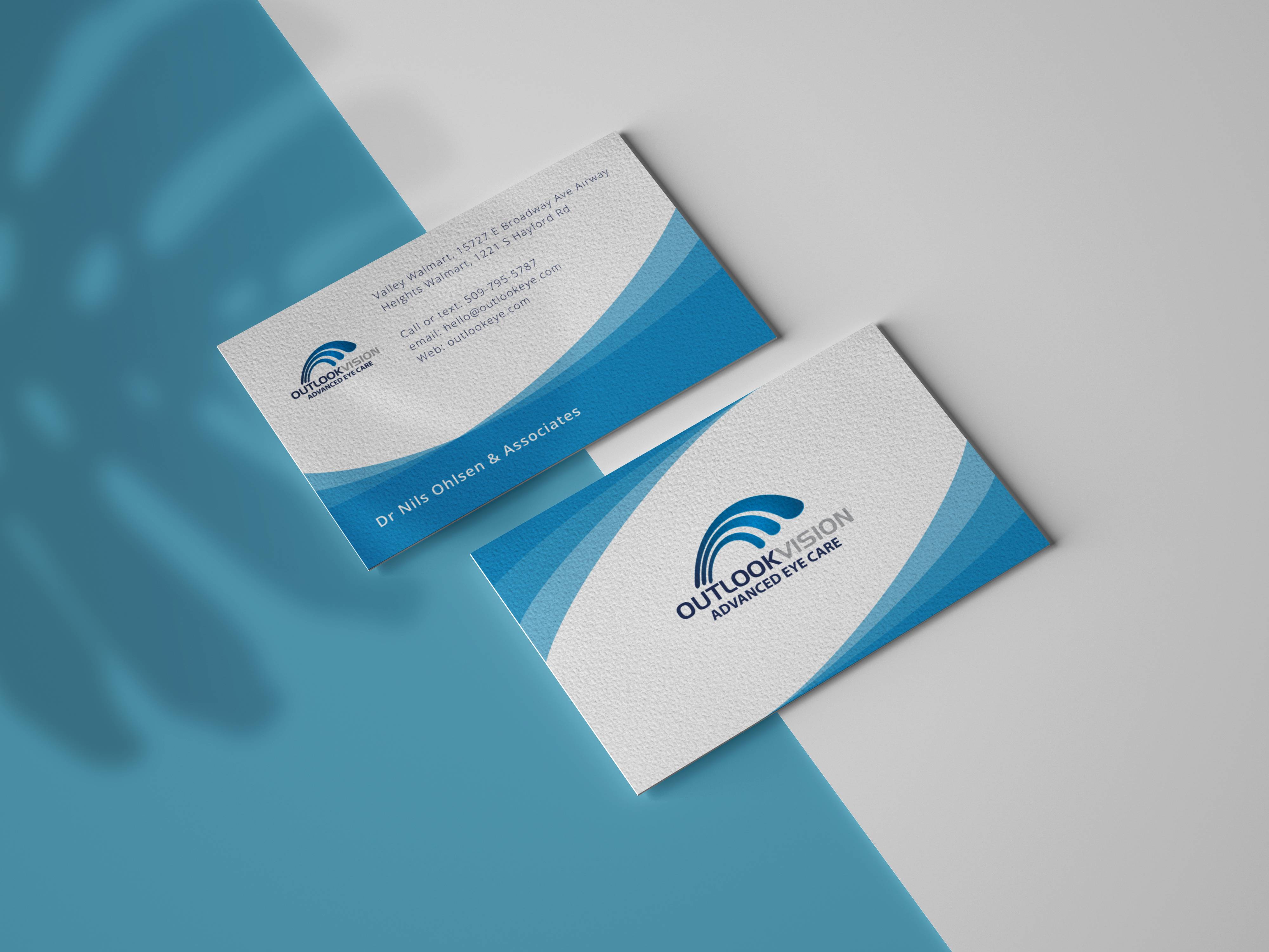 Business Card Design by Victor Ichigo for Outlook Vision | Design #25850598