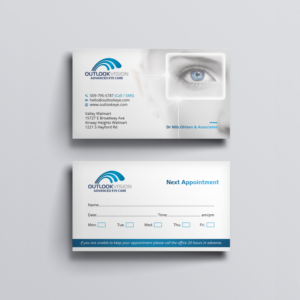 Business Card Design by Pinar® for Outlook Vision | Design #25863656