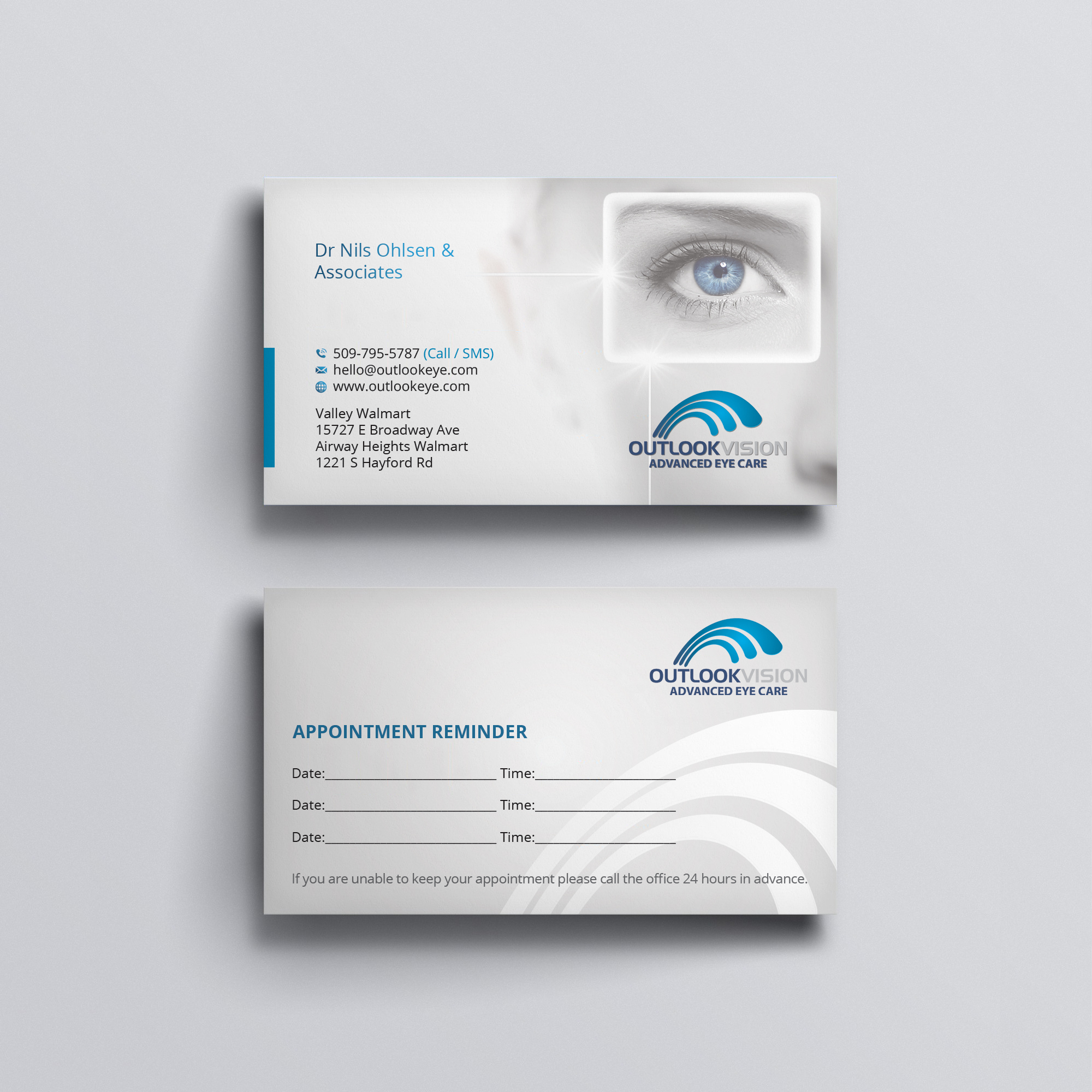 Business Card Design by OxonoArt for Outlook Vision | Design #25863808
