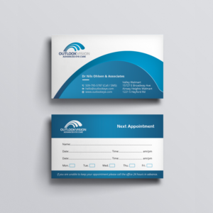 Outlook Vision seeks updated contemporary business card | Design de Carte de Visite par OxonoArt
