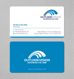 Design de Carte de Visite par LAXMI DESIGNHUB pour Outlook Vision | Design : #25832696