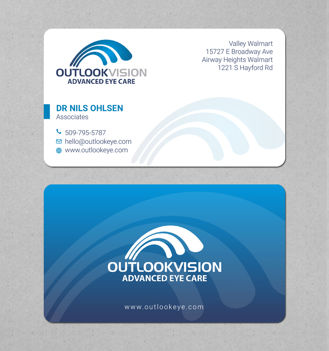 Design de Carte de Visite par LAXMI DESIGNHUB pour Outlook Vision | Design #25832700