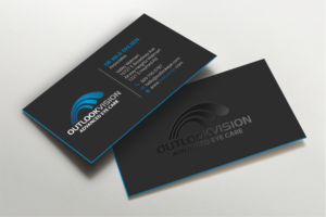 Business Card Design by LAXMI DESIGNHUB for Outlook Vision | Design #25832866
