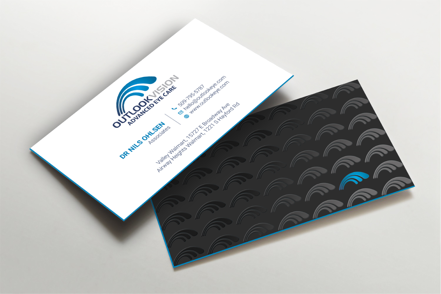 Business Card Design by LAXMI DESIGNHUB for Outlook Vision | Design #25832889